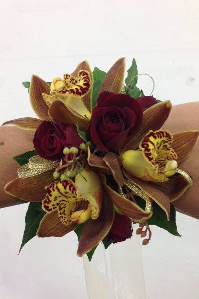 Wrist Corsage - School Ball - Mangere Floral Studio