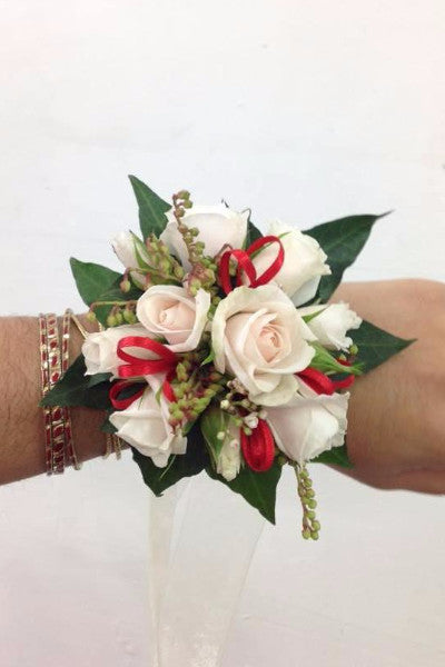 Wrist Corsage - School Ball - Mangere Floral Studio