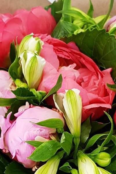 Peony Bouquet - Mangere Floral Studio