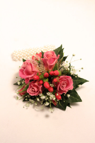 Wrist Corsage - School Ball - Mangere Floral Studio