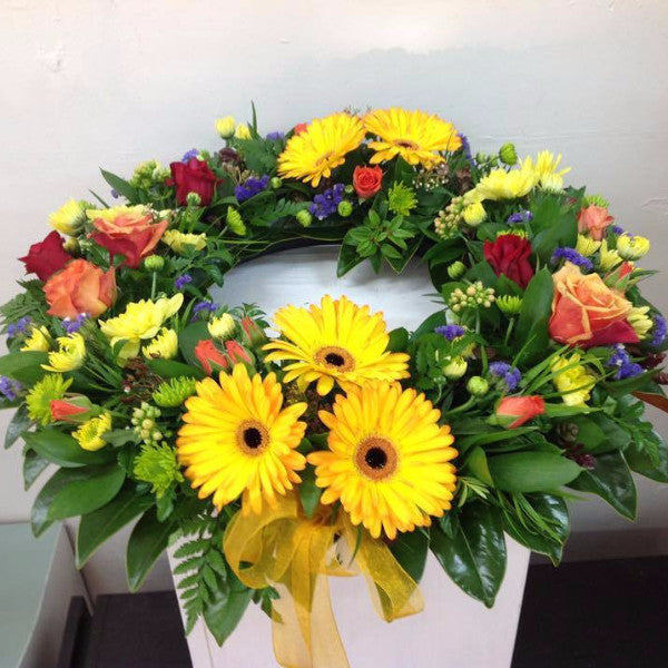 Sympathy Wreath - Mangere Floral Studio