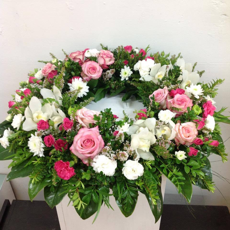 Sympathy Wreath - Mangere Floral Studio